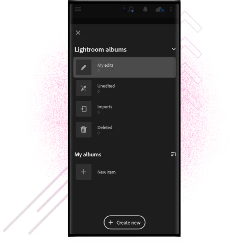lightroom interface screenshot